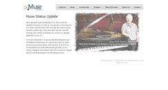 Desktop Screenshot of museresearch.com